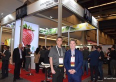 Alain Routhier and Guy Milette from Courchesne Larose. The company bought the company JB Labradure.